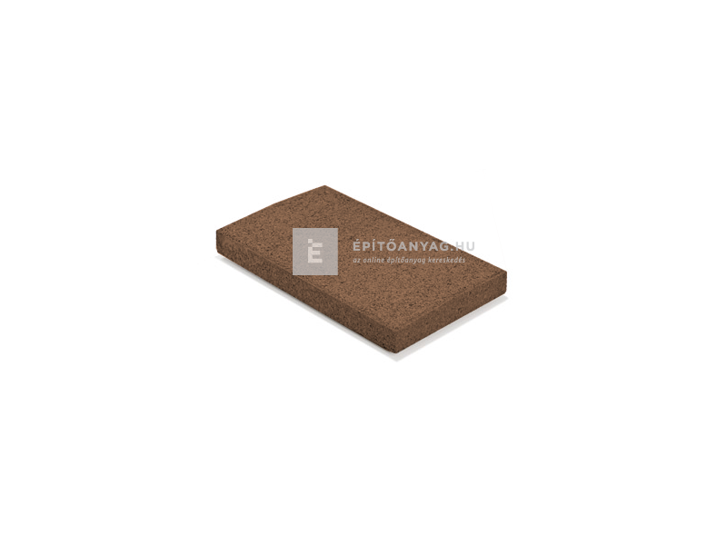 Semmelrock Rivago kerítéselem egyenes fedlap mokka 47x27x5 cm