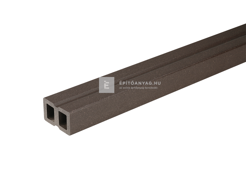 Márkamix Bergdeck WPC alátétszerkezet natúr felület, barna,2,40 m/szál, 50 mm x 30mm