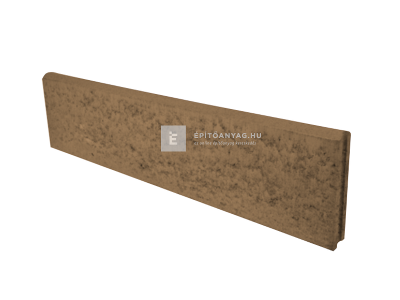 KK Kavics kerti szegély barna 5x100x25 cm