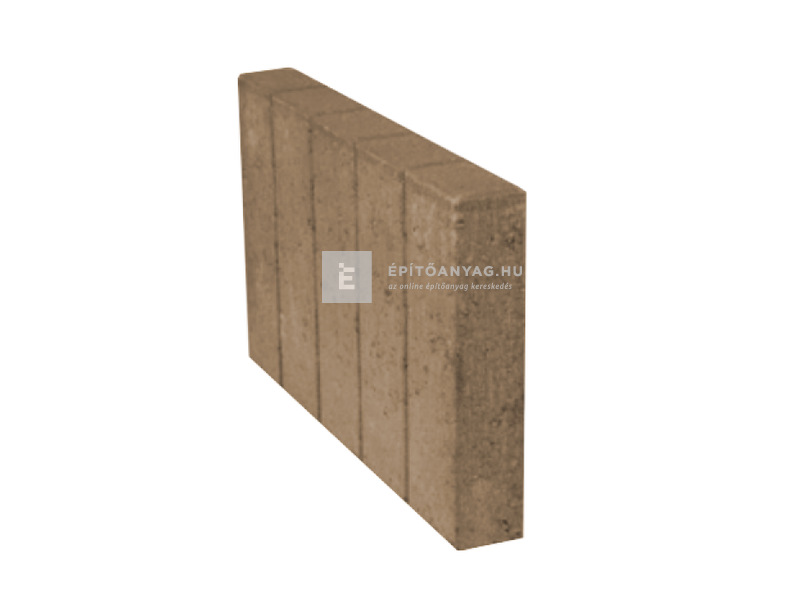 KK Kavics paliszád szegély barna 6x50x30 cm