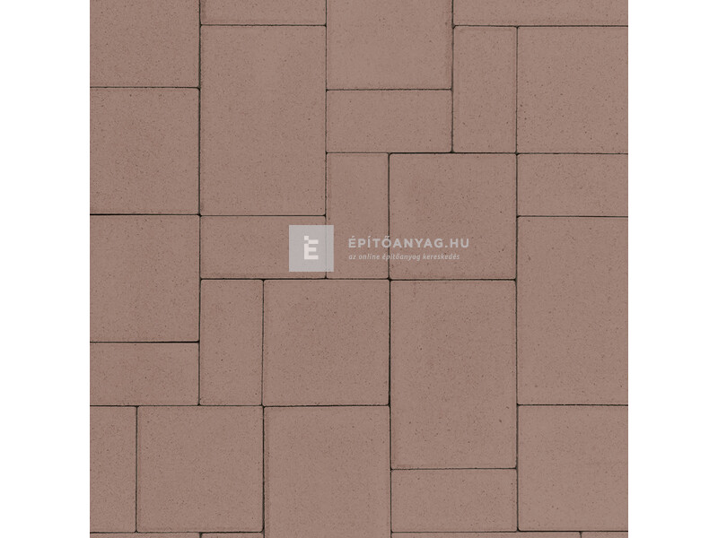 SW Térkő Maroskő kombi barna 6 cm