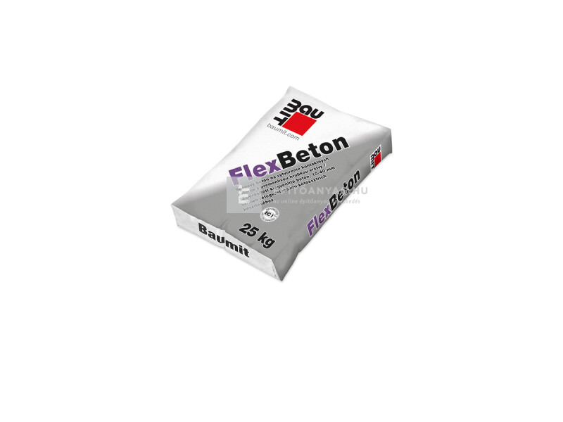 Baumit FlexBeton szálerősített esztrich C30, 10-40 mm 25 kg