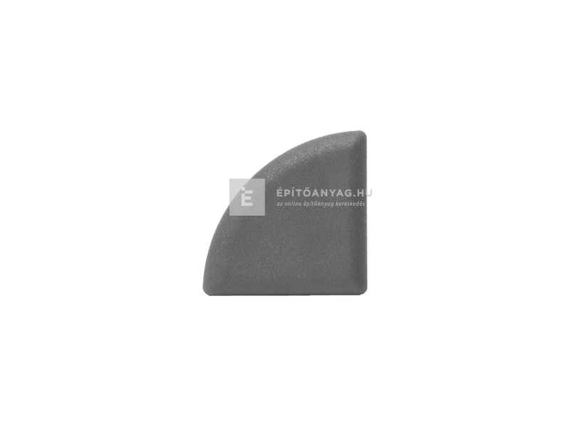 Márkamix Bergdeck WPC sarokprofil végzáró natúr felület, antracit,25 mm magas,25 mm széles