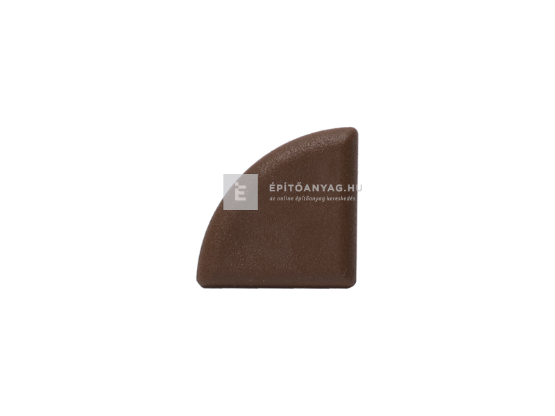 Márkamix Bergdeck WPC sarokprofil végzáró natúr felület, gesztenye,25 mm magas,25 mm széles