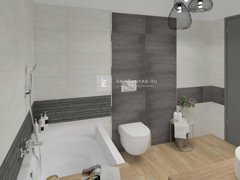 Paradyz Wood basic brown gres 20X60 padlólap (G1) 1,2 m2/cs