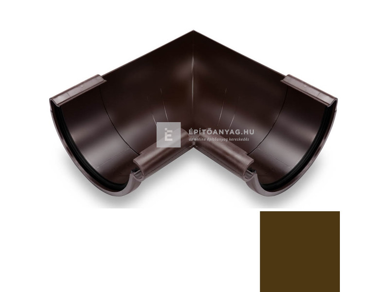 Galeco PVC 100 barna belső szeglet 90°