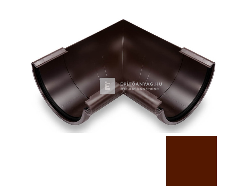 Galeco PVC 150 csokoládé belső szeglet 90°