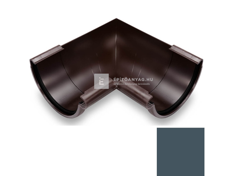 Galeco PVC 150 grafit belső szeglet 90°