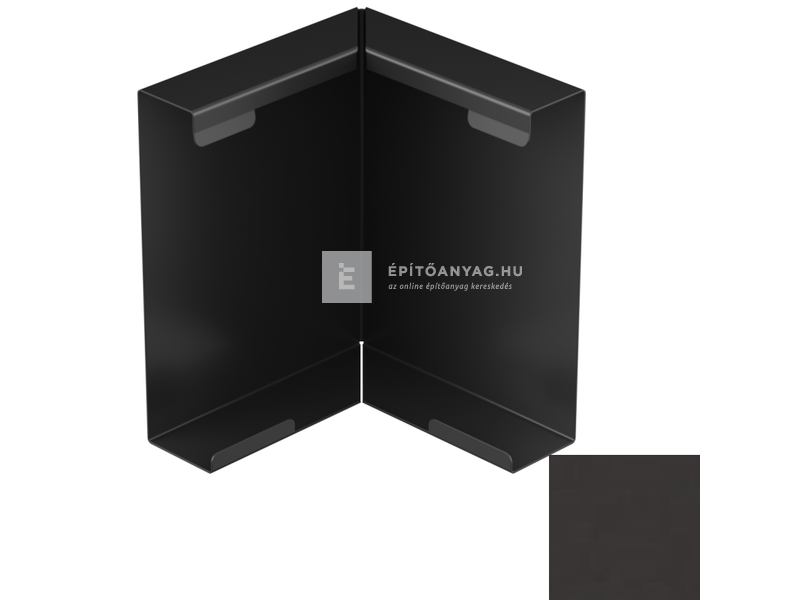 Galeco STAL2 150 grafit belső sarokidom nútos takarólemezhez