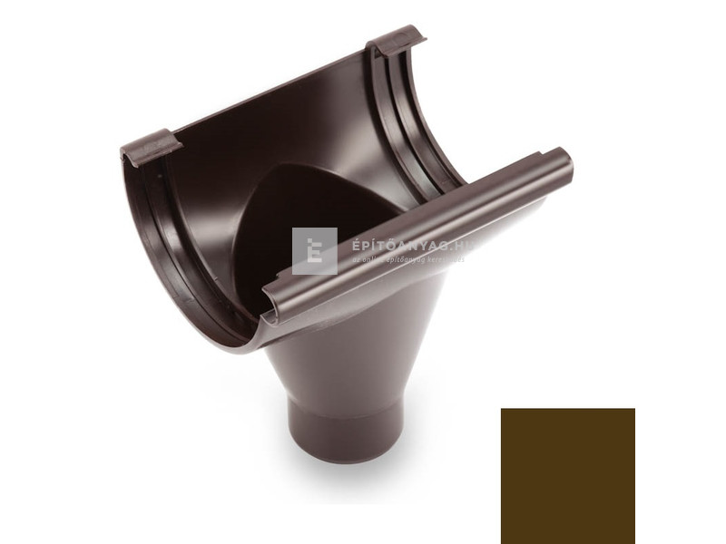 Galeco PVC 100/050 barna betorkolócsonk
