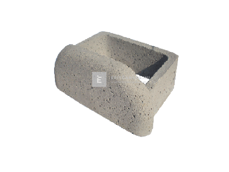 Pécsi növényi kerti támfal szürke