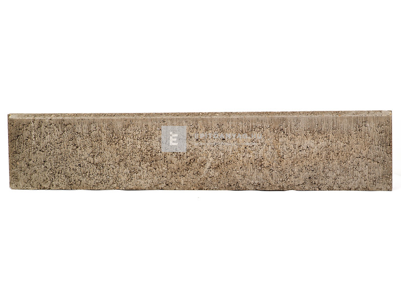 V. KERTISZEGÉLY SZÜRKE 100*20*5CM 32/# (ÍVES)