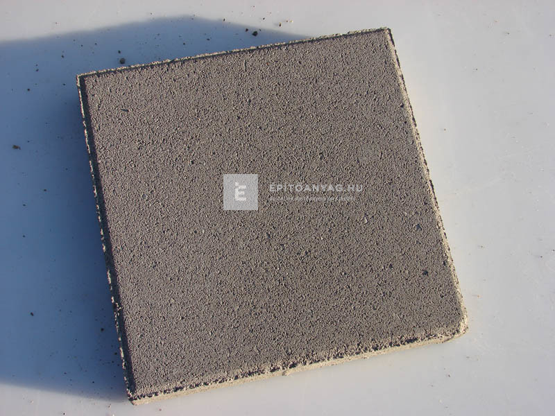 V. tömör járdalap 40*40*6 cm sima szürke 60 db/#