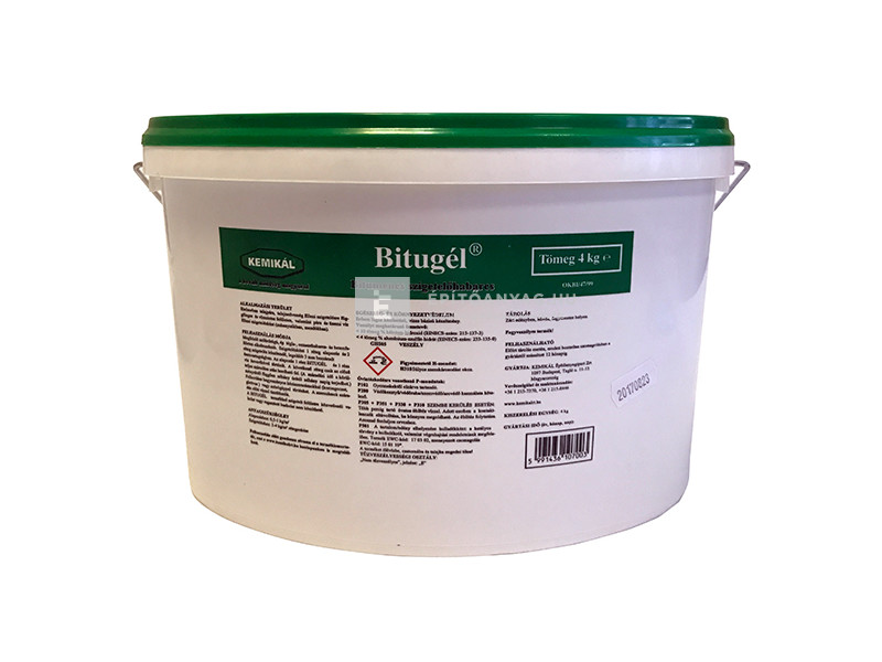 Kemikál Bitugél N bitumenes szigetelőhabarcs 4 kg
