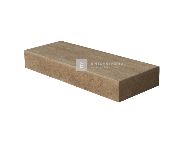 Viastein blokklépcső élképzéssel szavanna árnyalt 40x100x15 cm