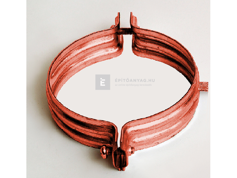 Colorferr acél 33 lefolyóbilincsfej téglavörös