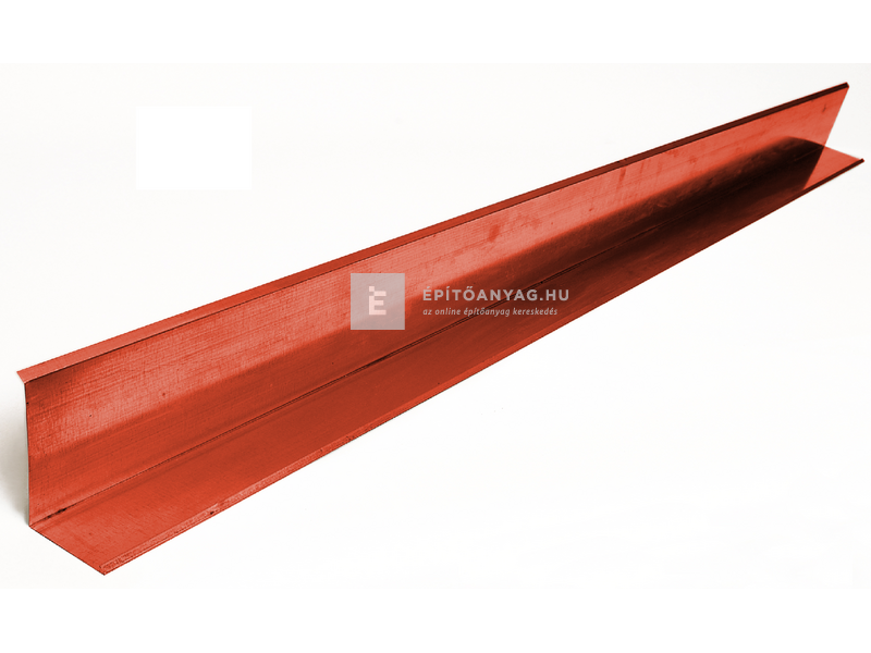 Colorferr falszegély alumínium, téglavörös, 25x200 cm