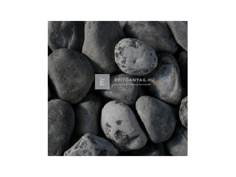 Scherf márvány díszkavics ébenfekete 25-40 mm 25 kg/zsák