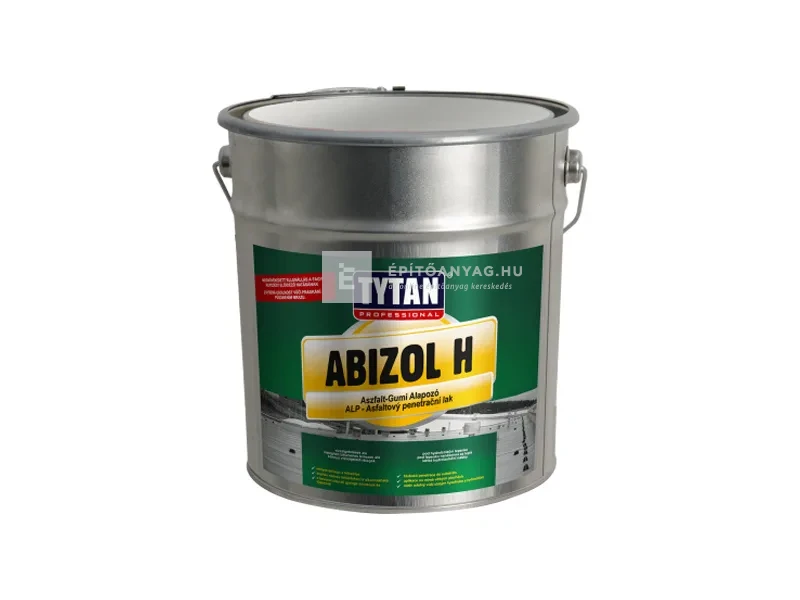 Tytan Abizol H Bitumenes vízszigetelő kellősítő, oldószeres fekete 9 kg
