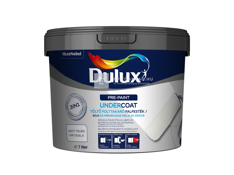 Dulux Pre-Paint UnderCoat 3in1 folt- és repedéstakaró falfesték 7 l