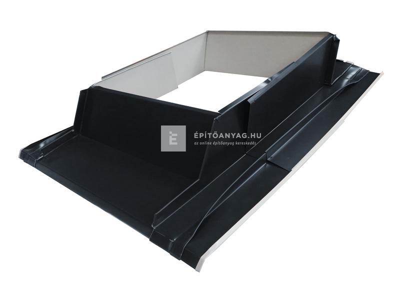 Colorferr alumínium kéményszegély, alsó-felső rész 51x51 cm, antracit