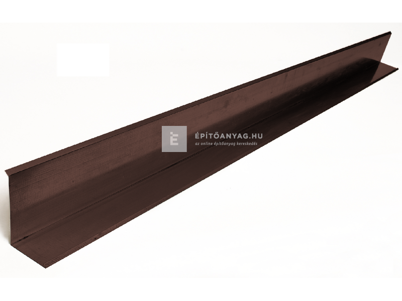 Colorferr falszegély alumínium, rézbarna, 25x200 cm