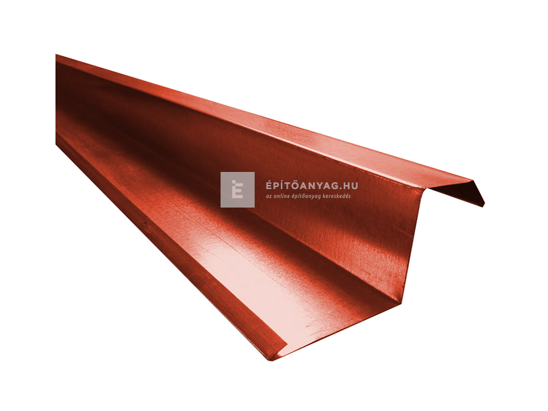 Colorferr oromszegély alumínium, téglavörös, 25x200 cm