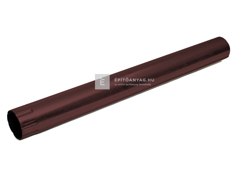 Colorferr 33 alumínium lefolyócső, téglavörös, 1 m