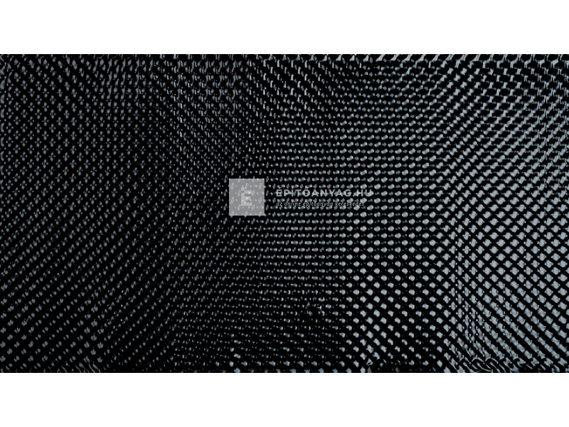 Dachler Alu Flex Plus 3D kémény- és falszegély fekete 300 mmx5 m