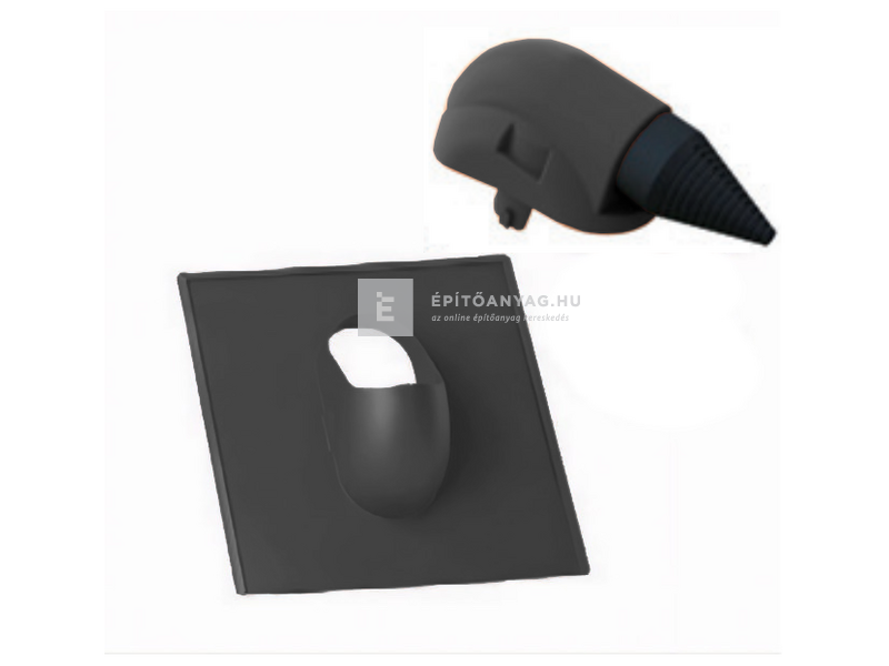 Bramac Durovent Duna antennakivezető egység gránit