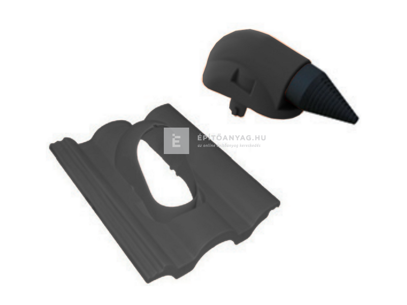 Bramac Durovent Duna antennakivezető egység gránit