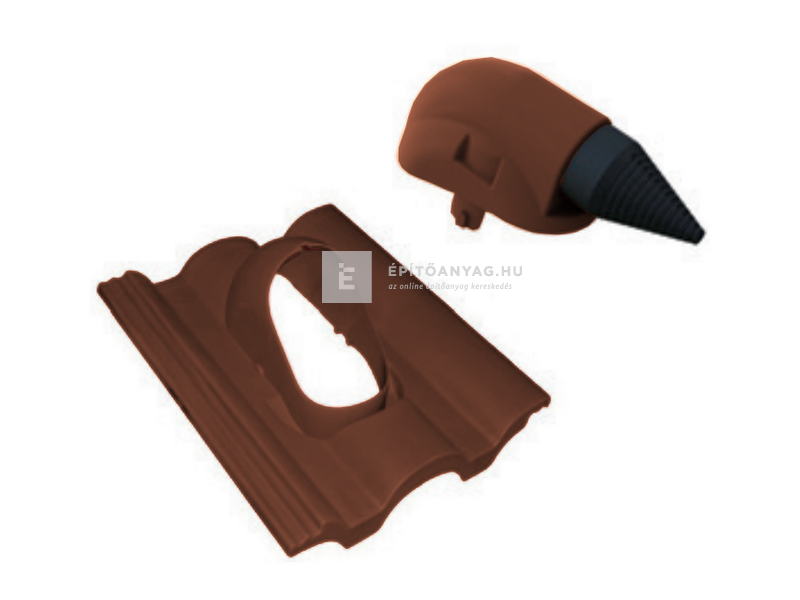 Bramac Durovent Duna antennakivezető egység gránit