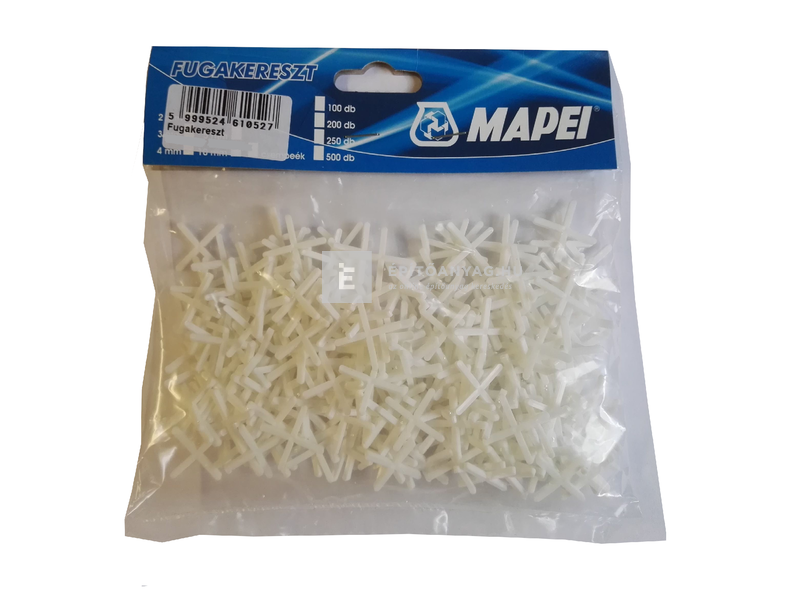 Mapei fugakereszt 10 mm, 250 db