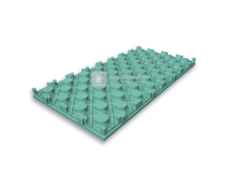 Austrotherm AT-PAF Padlófűtés rendszerlemez 57(30+27)x600x1200 mm