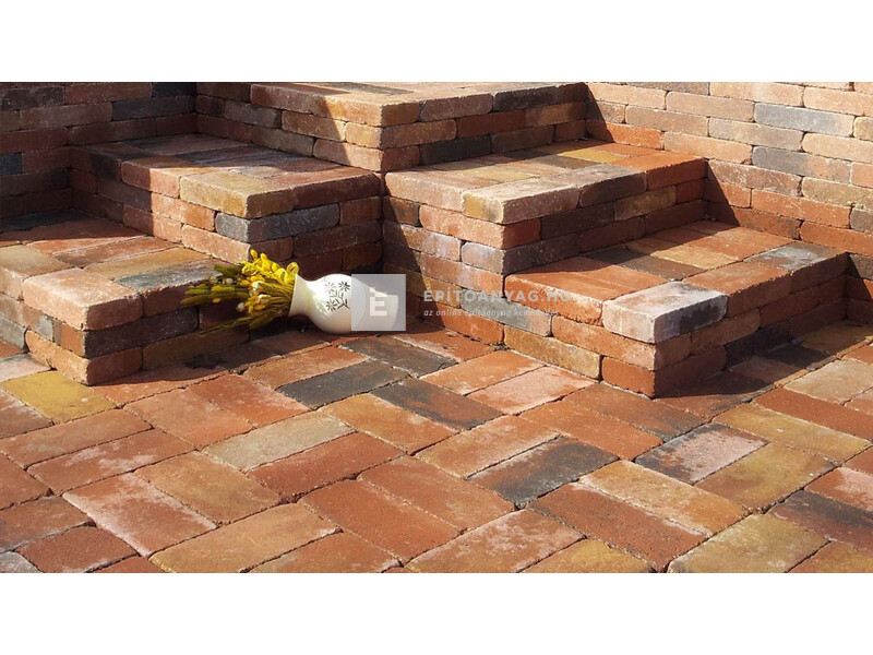 Semmelrock Fuego Antico Térkő bontott tégla mix 24x11,8 cm 5 cm