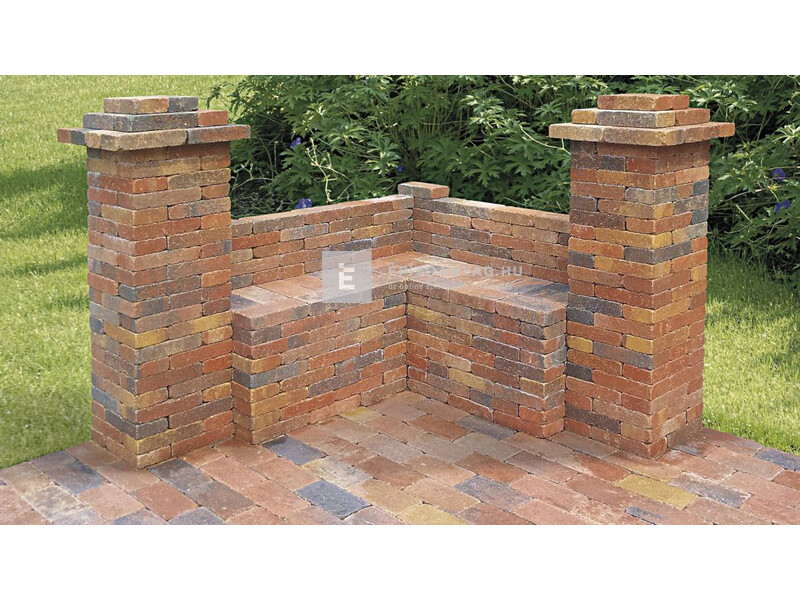 Semmelrock Fuego Antico Térkő bontott tégla mix 24x11,8 cm 5 cm