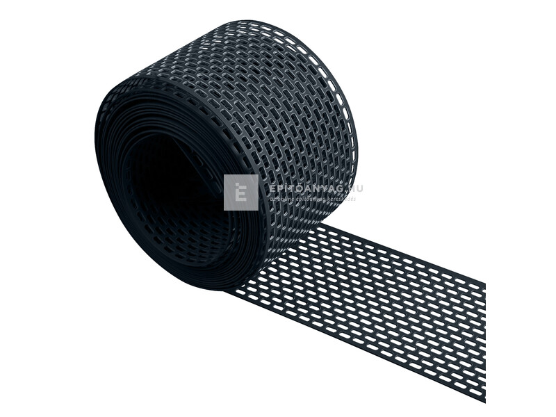 Dachler Szellőzőszalag fekete 10 cmx5 m