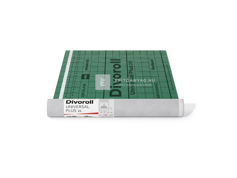 Bramac Divoroll Standard+ 145 2S páraáteresztő tetófólia 145 g/m2, 1,5x50 m