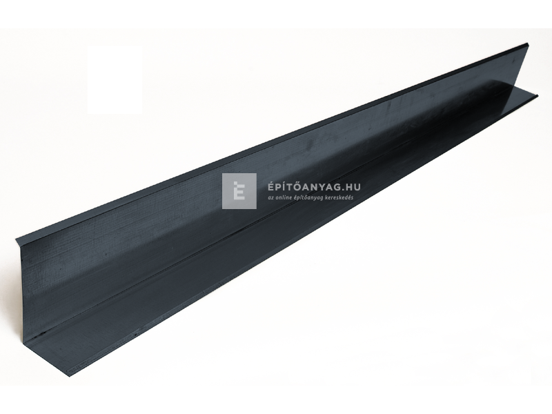 Colorferr falszegély alumínium, antracit, 25x200 cm