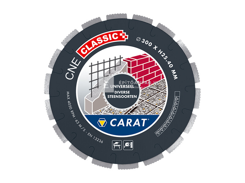 Hikoki Carat CA Classic gyémánttárcsa tégla/aszfalt 230x22,2