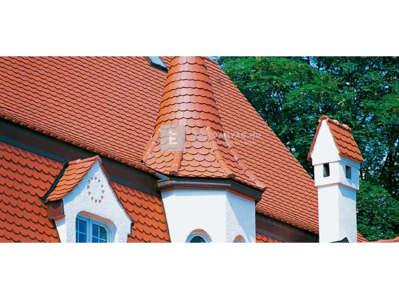 Creaton Klassik hódfarkú alapcserép natúrvörös