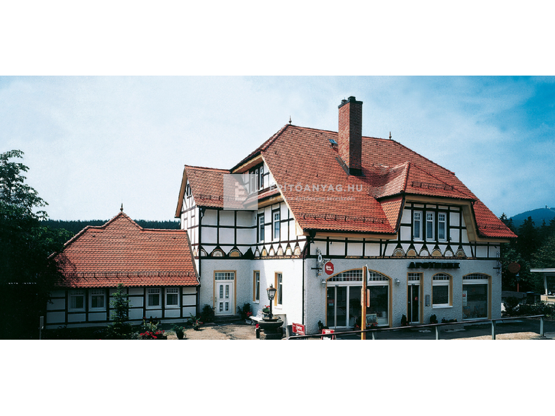 Creaton Klassik hódfarkú alapcserép natúrvörös