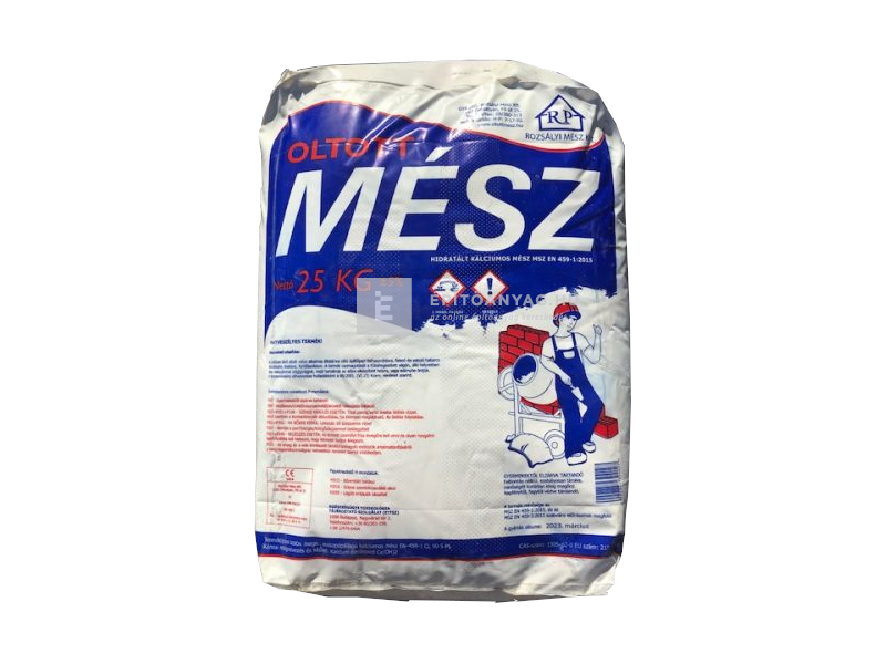 Oltott mész 25 kg BIG-BAG zsákos