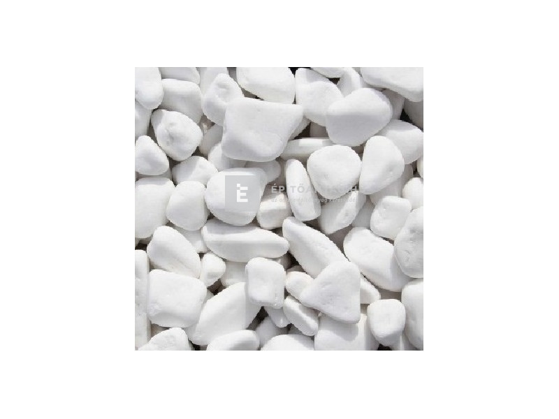 Scherf márvány díszkavics thassos fehér 15-25 mm 25 kg