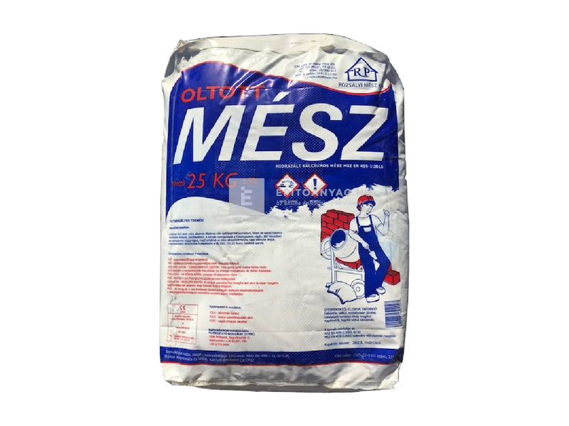 Oltott mész 25 kg