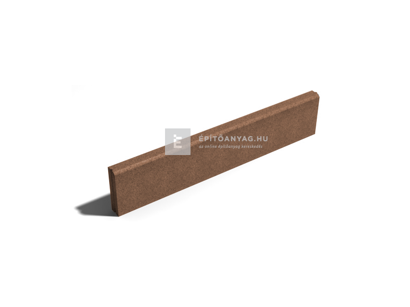 Leier kerti szegély mogyoró 5x100x20 cm