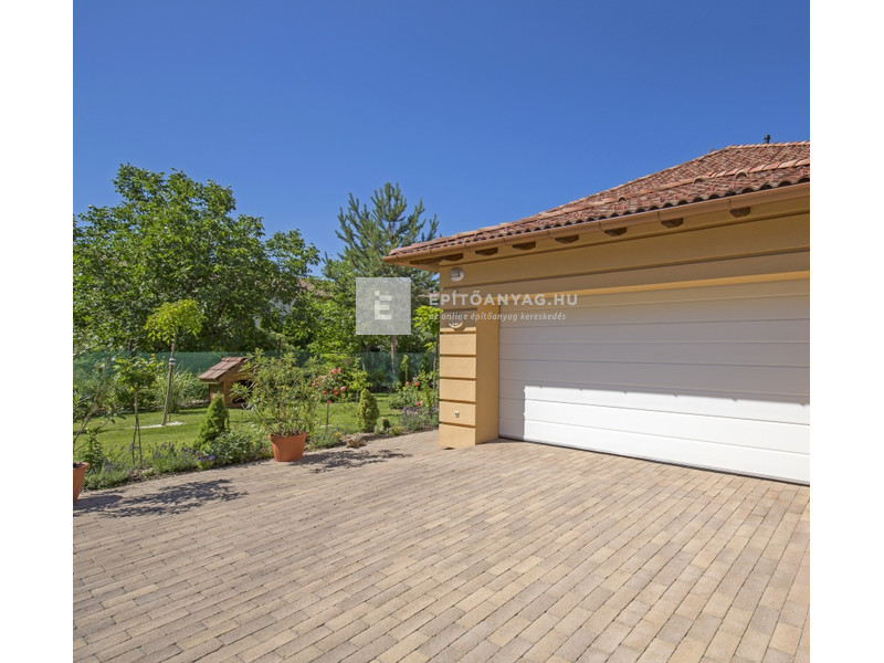 Leier Patio Térkő és falazóelem agyagbarna melírozott 25x12,4 cm 5 cm