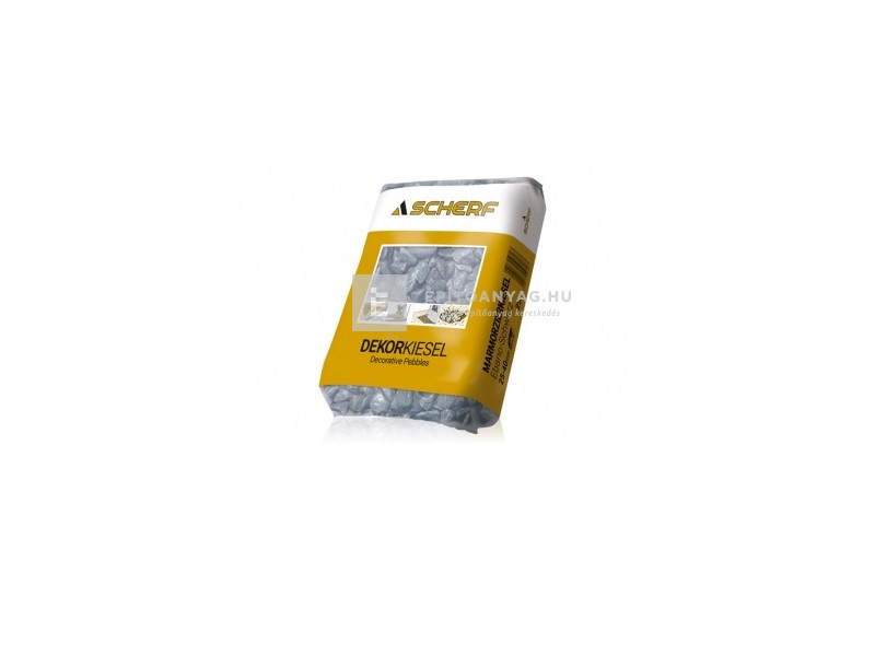 Scherf márvány díszkavics ébenfekete 25-40 mm 25 kg