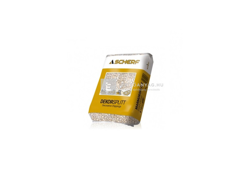 Scherf márványzúzalék aranyokker 8-12 mm 25 kg