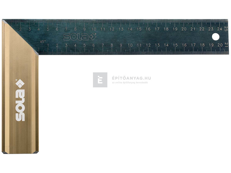 SOLA asztalos derékszög alu fogantyú srg 300